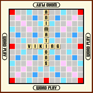 Scrabble board