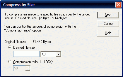 Compression Popup Menu