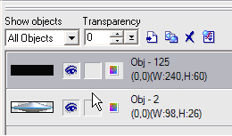 click n drag to move