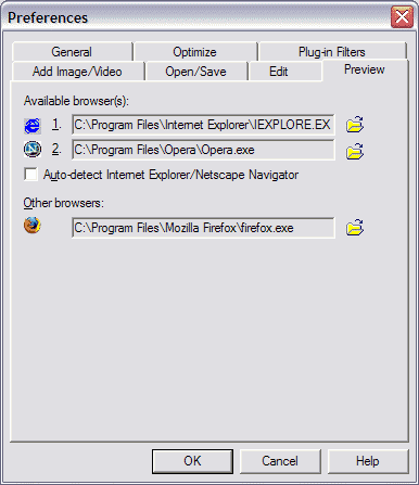 Preferences, Preview