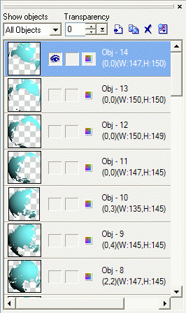Object Manager Panel