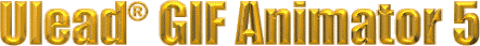 Ulead GIF Animator 5 banner