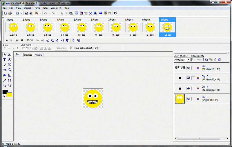 Ulead GA 5 Screen Shot